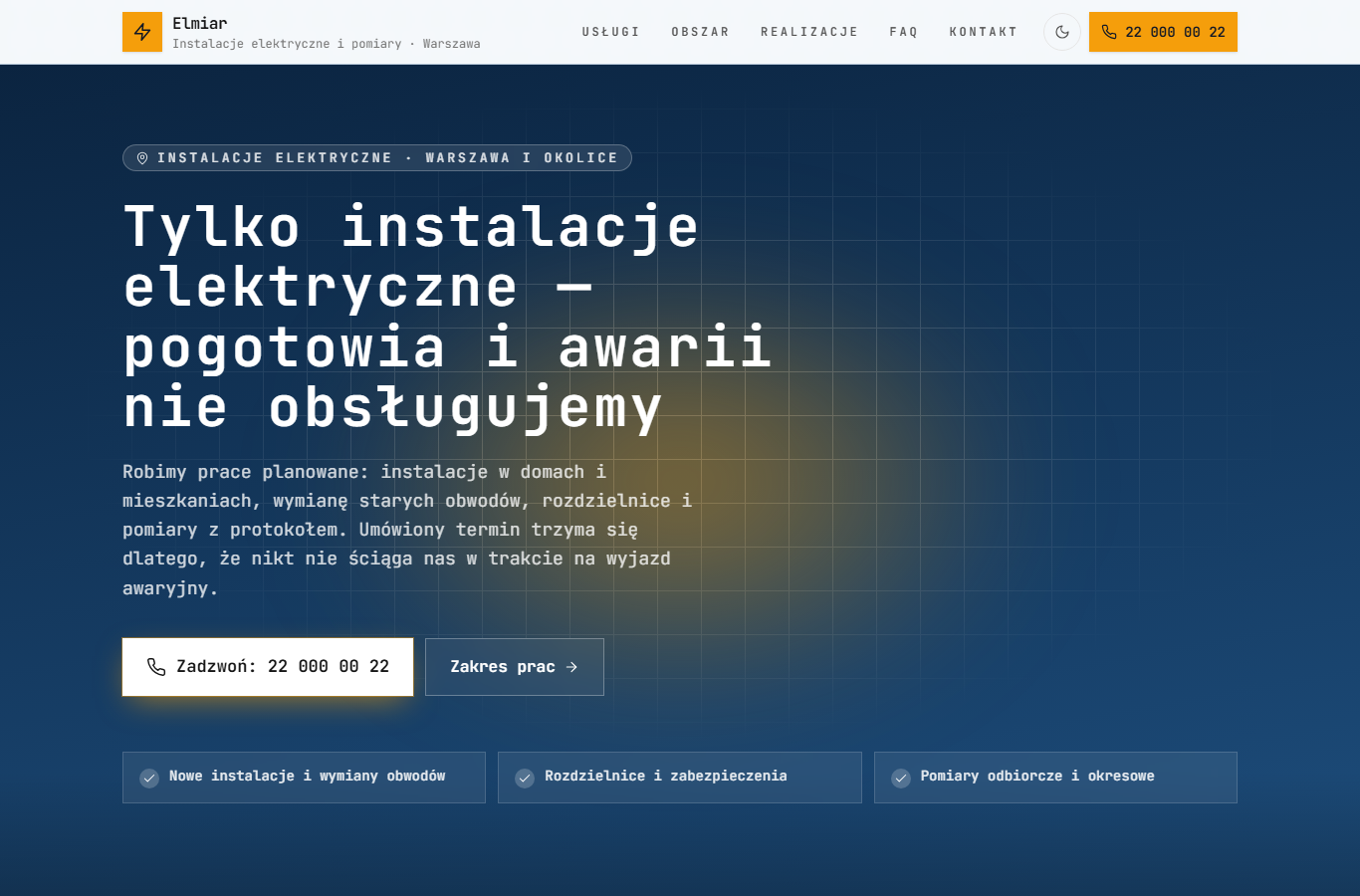Elmiar — instalacje elektryczne